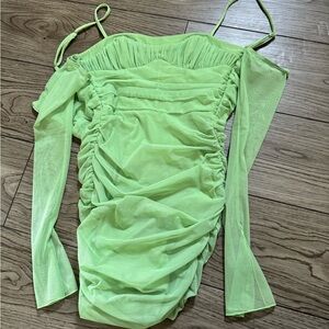 OH POLLY GREEN DRESS